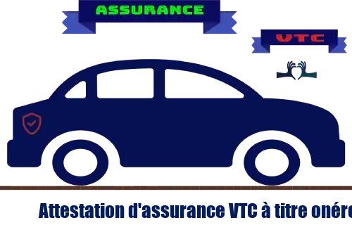 Attestation d'assurance VTC à titre onéreux